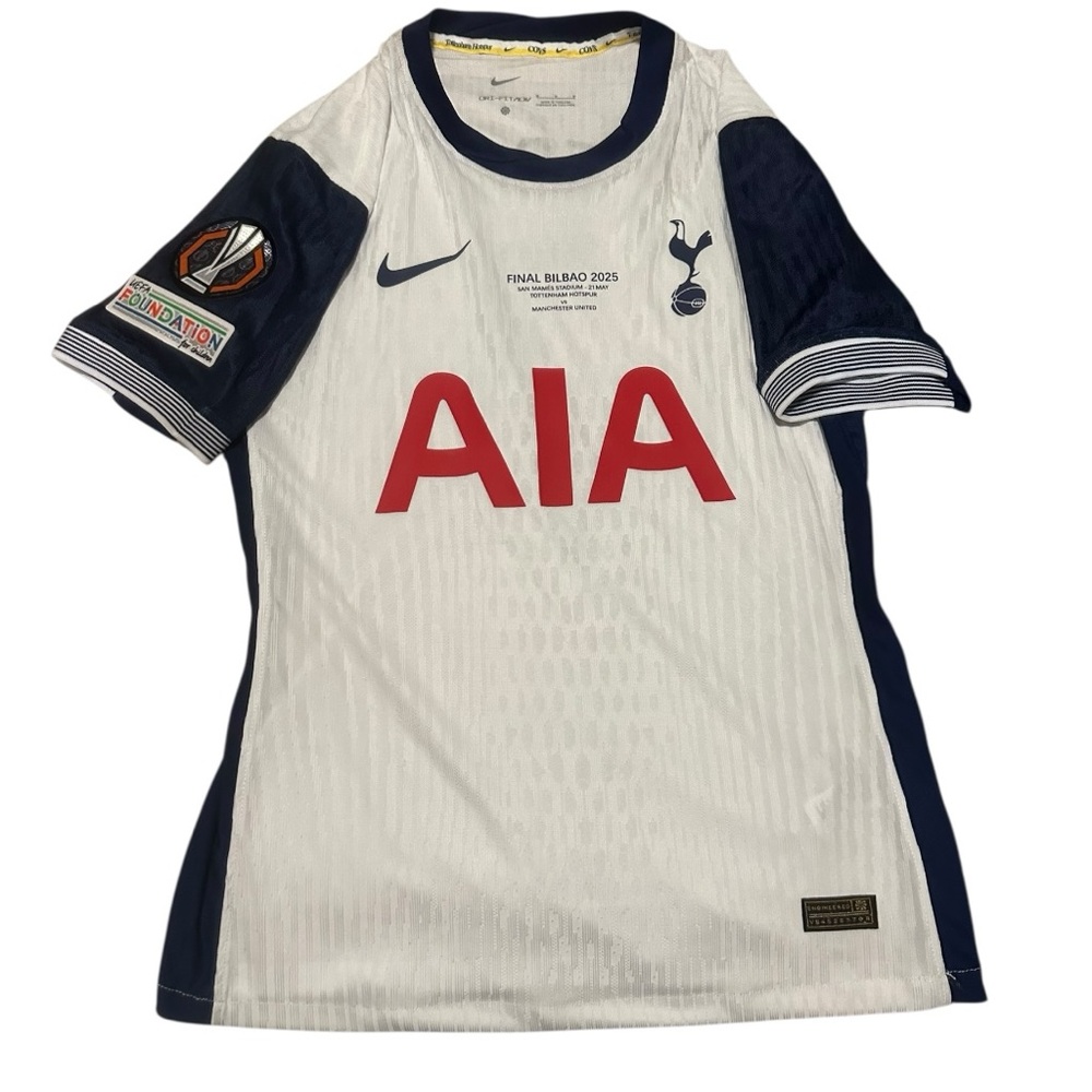 24/25 Tottenham Spurs Europa final kit. Son Heung Min soccer football jersey.